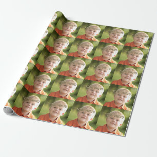 YOUR PHOTO Wrapping Paper with INSTRUCTIONS