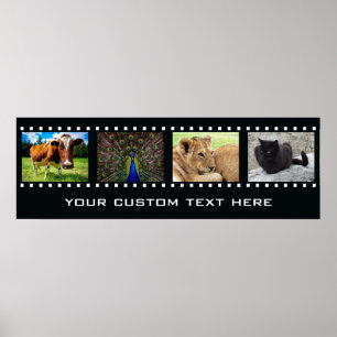YOUR PHOTOS custom template poster