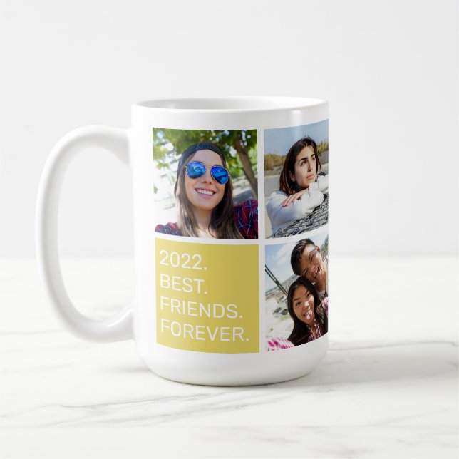 YOUR PHOTOS Custom Text mugs (Left)