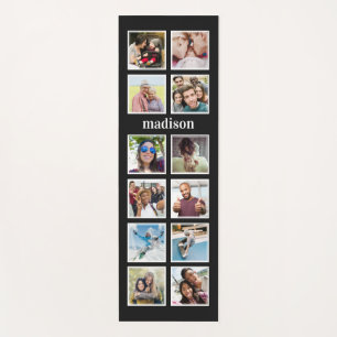 YOUR photos, name & colour yoga mat