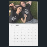 Your Photos on Every Page Calendar<br><div class="desc">Fully Custom and able to be personalised.  This calendar has your photo on every page and is sure to delight any of your family members especially mum or grandma.</div>