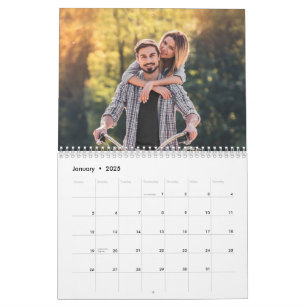 Your Photos on Every Page Calendar