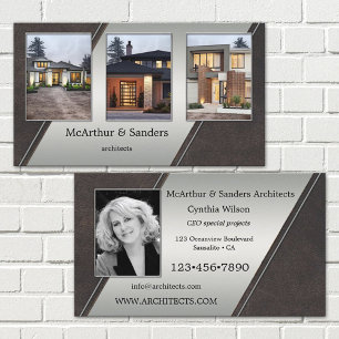 Your Photos Portfolio Architect Business Card