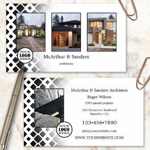 Your Photos Portfolio Logo Architect Business Card
