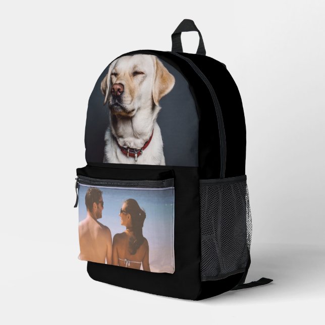 Your photos printed backpack (Back Corner Right)