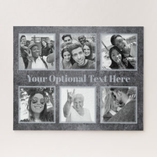 YOUR Photos & Text artsy photo puzzle