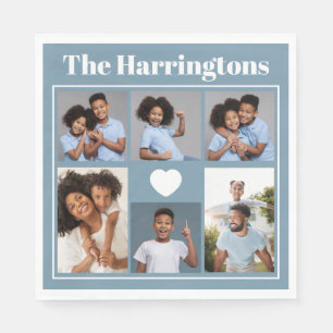 Your Photos, Text & Colour coaster set Napkin
