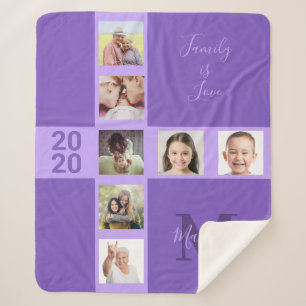 YOUR photos & text custom blanket