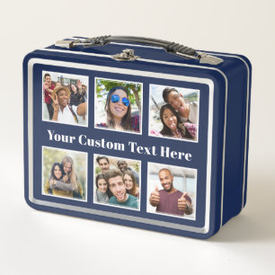 YOUR Photos & Text custom lunch boxes