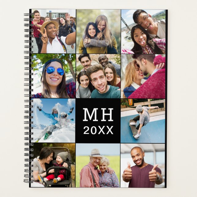 YOUR PHOTOS & TEXT custom planner (Front)