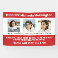 YOUR Photos & Text "MISSING PERSON"