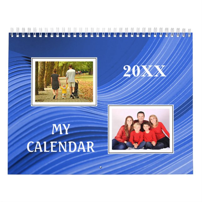 Your photos with Seasonal Frames Calendar (Cover)
