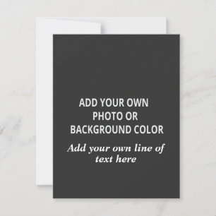 Your picture or background color. Your text Throw Card