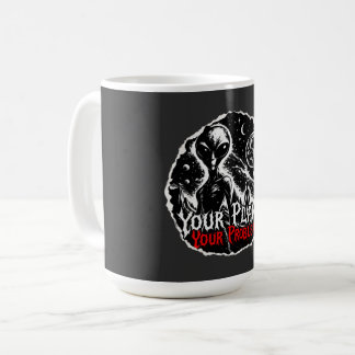 Your Planet Your Problems Alien Space Sarcastic Ar Coffee Mug