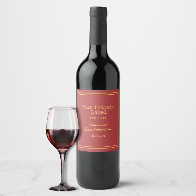  Your Private Label Homemade Hard Apple Cider Wine (Creator Uploaded)