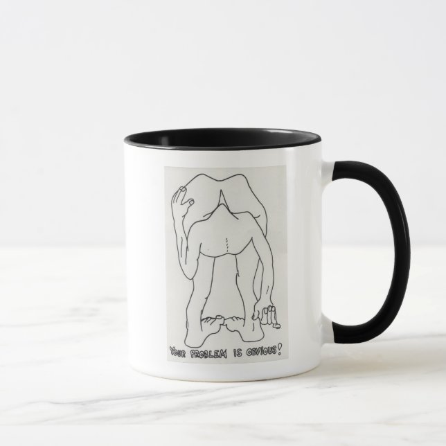 Your Problem is Obvious! - Mug (Right)