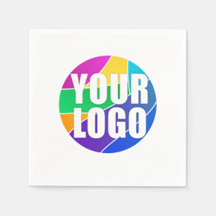 Your Promotional Business Logo Corporate Giveaway Napkin