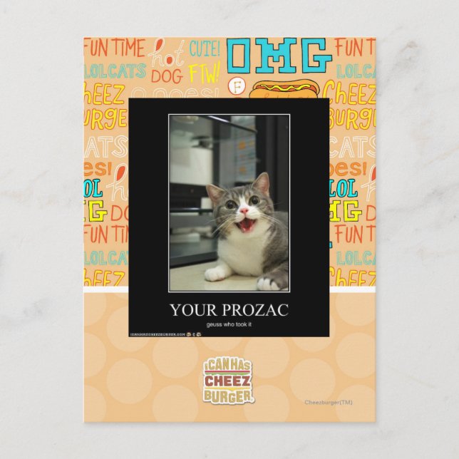 Your Prozac Postcard (Front)