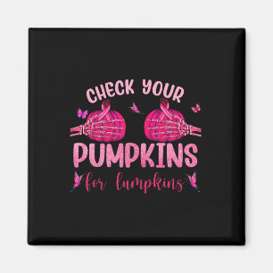 Your Pumpkins For Lumpkins Skeleton Hand Halloween Magnet