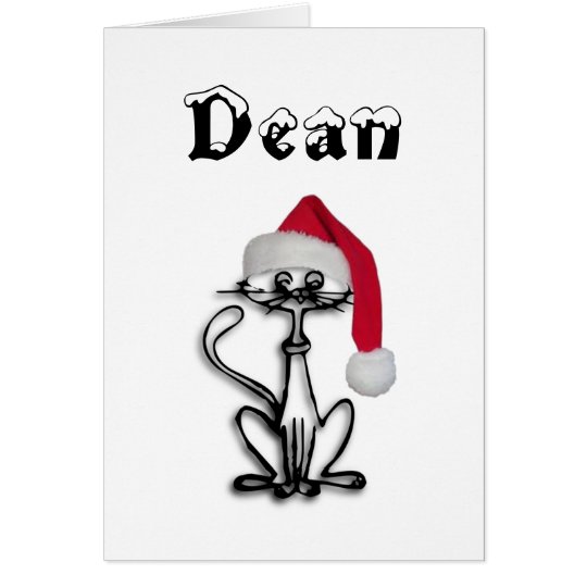 Your Purrfect Christmas Birthday Card
