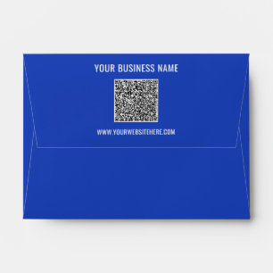 Your QR Code and Custom Text Personalised Envelope
