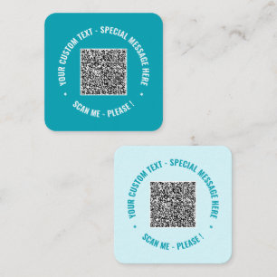 Your QR Code Business Cards Template Choose Colour