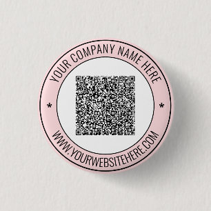 Your QR Code Button with Custom Text and Colours