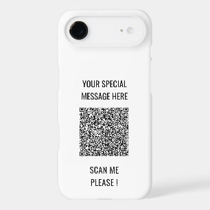 Your QR Code Custom Text and Colours Personalised