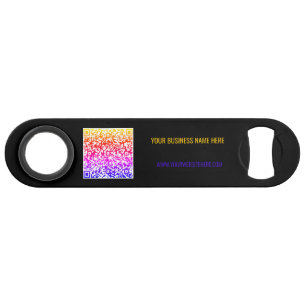 Your QR Code Custom Text Bar Key - Choose Colours