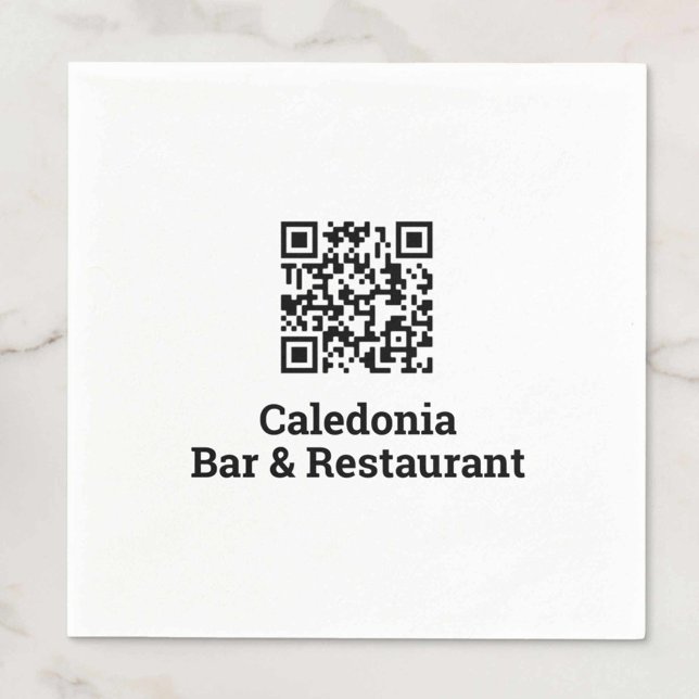 Your QR Code Design Napkin (Creator Uploaded)