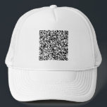 Your QR Code info Promotional Business Trucker Hat<br><div class="desc">Custom QR Code Info Personalised Promotional Business or Modern Personal Hat / Gift - Add Your QR Code - Image or logo - photo / or text - info - Resize and move or remove / add elements / text with customisation tool. Please use your logo - image that does...</div>