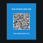 Your QR Code Name Website Colours Flyer Promotiona<br><div class="desc">Custom Colours and Font Flyer with Your QR Code and Custom Text Promotional Business Personalised Company Flyers / Gift - Add Your QR Code / Image or Logo - Photo / and Text Name / Information / More - Resize and move elements with Customisation tool. Choose / add your favourite...</div>