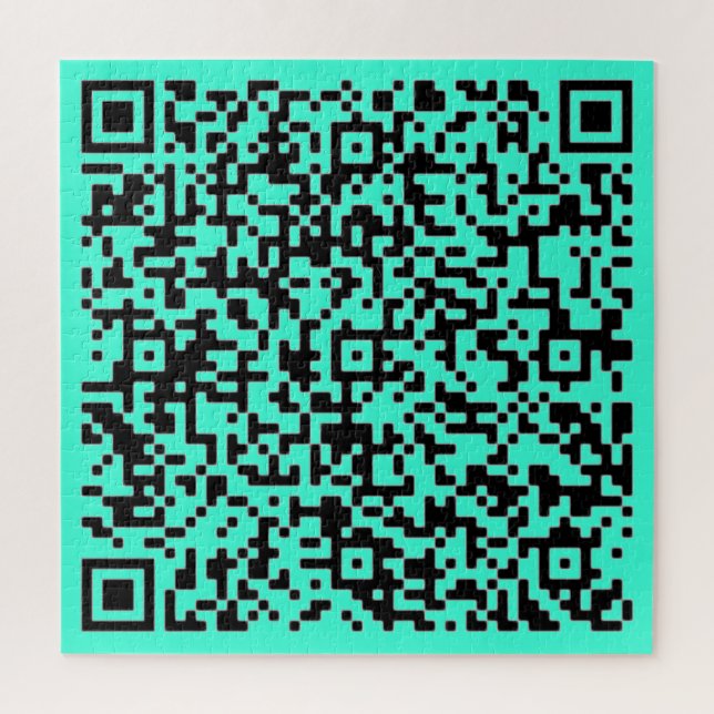 Your QR Code Puzzle Example Special Message (Vertical)