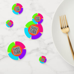 Your QR Code Scan Info Confetti Example