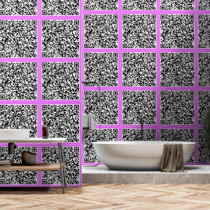 Your QR Code Scan Info Custom Colours Personalised Wallpaper