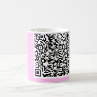Your QR Code Scan Info Funny Mug Gift Custom Colou