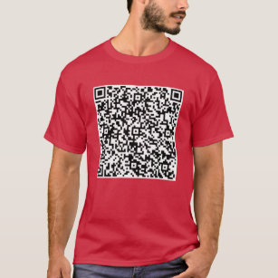 Your QR Code Scan Info Funny T-Shirt Gift