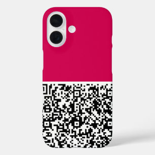 Your QR Code Scan Info iPhone Case Choose Colour