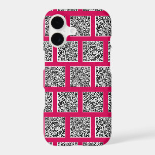 Your QR Code Scan Info iPhone Case Example