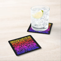 Your QR Code Scan Info Paper Coaster Template