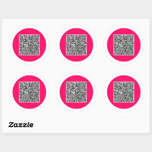 Your QR Code Scan Info Personalised Sticker