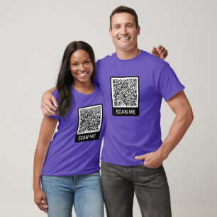 Your QR Code Scan Info T-Shirt Your Funny Gift