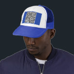Your QR Code Scan Info Trucker Hat Choose Colour<br><div class="desc">Your QR Code Trucker Hat Scan Info Professional Personalised Modern Promotional Business Barcode Company or Funny Personal Unique Hats / Caps Gift - Add Your QR Code - Image or Logo - photo / or text / more - Resize and Move or Remove / Add Elements - Image / Text...</div>