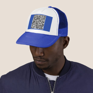 Your QR Code Scan Info Trucker Hat Choose Colour