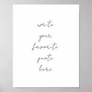 Your Quote Poster