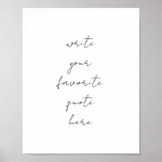 Your Quote Poster