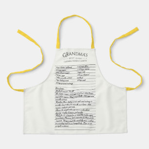 Your Recipe Editable Colour Custom Kid Apron