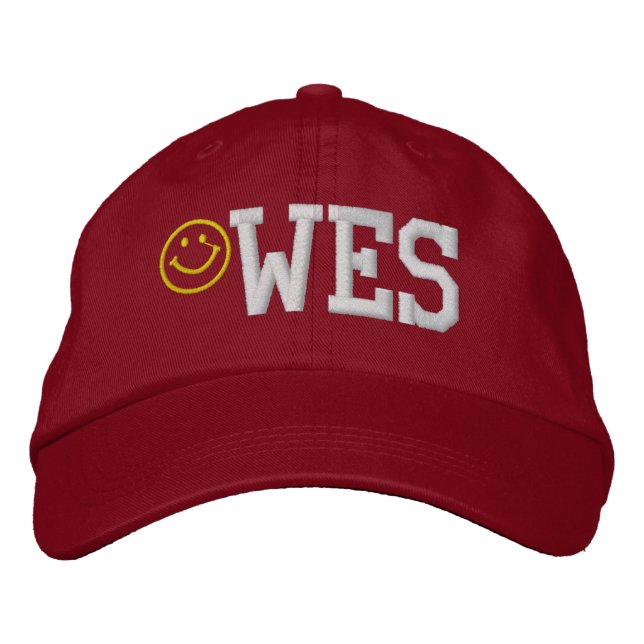 Your School / Initials by SRF Embroidered Hat (Front)