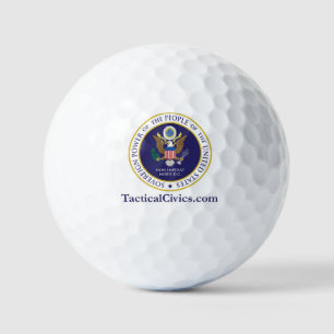 Your Seal of Public Office - Own It!Golf Ball