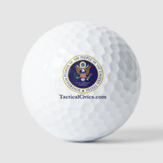 Your Seal of Public Office - Own It!Golf Ball